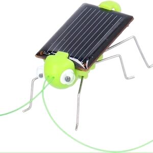 Solar Powered Green Insect Toy